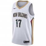 New Orleans Pelicans Trikot jonas valanciunas 17 Nike 2022-23 Association Edition Weiß Swingman - Herren